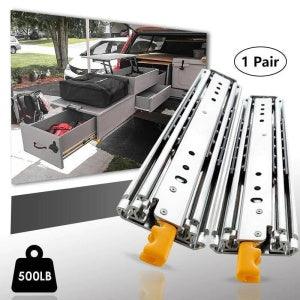 What is the difference between 76mm heavy duty drawer slides and 53mm heavy duty drawer slides ? - YM HARDWARES CO., LTD